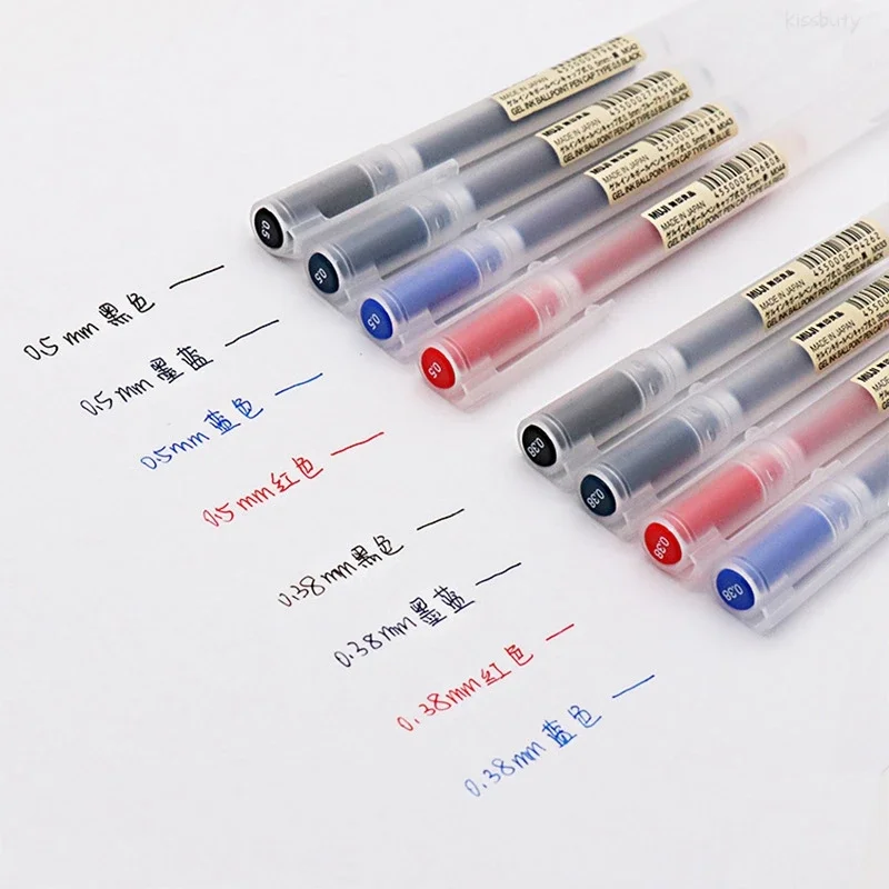 10-30Pcs/Set 0.38/0.5mm Gel pe - Stationery Supplies Business reseña y precio