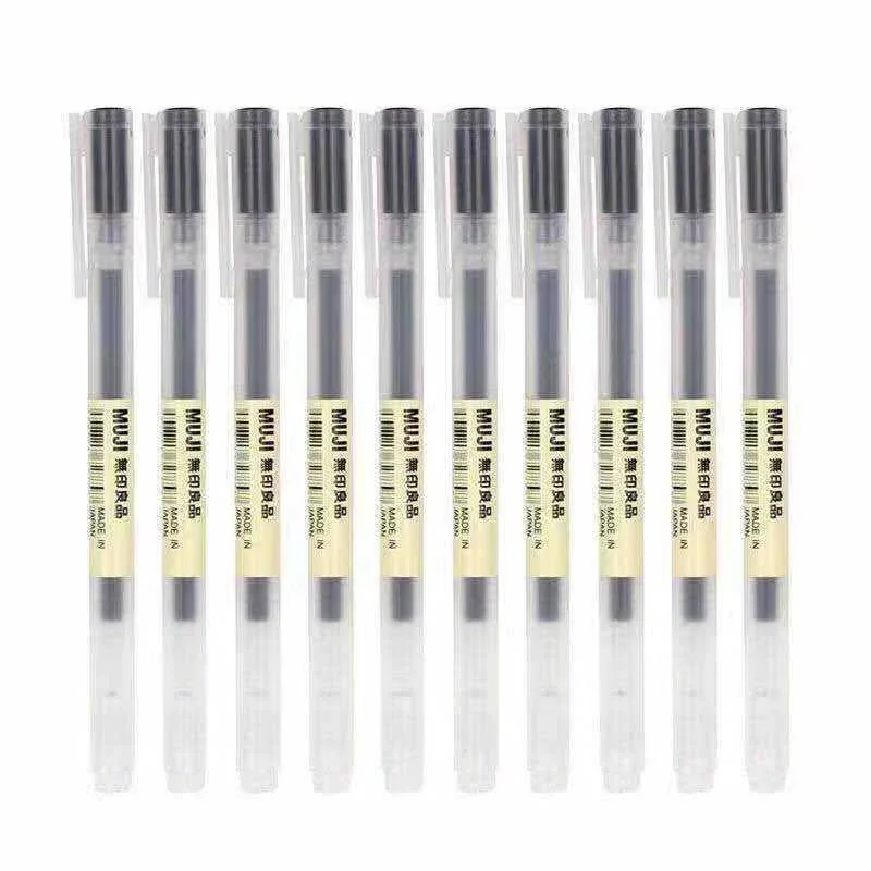 10-30Pcs/Set 0.38/0.5mm Gel pe - Stationery Supplies Business reseña y precio