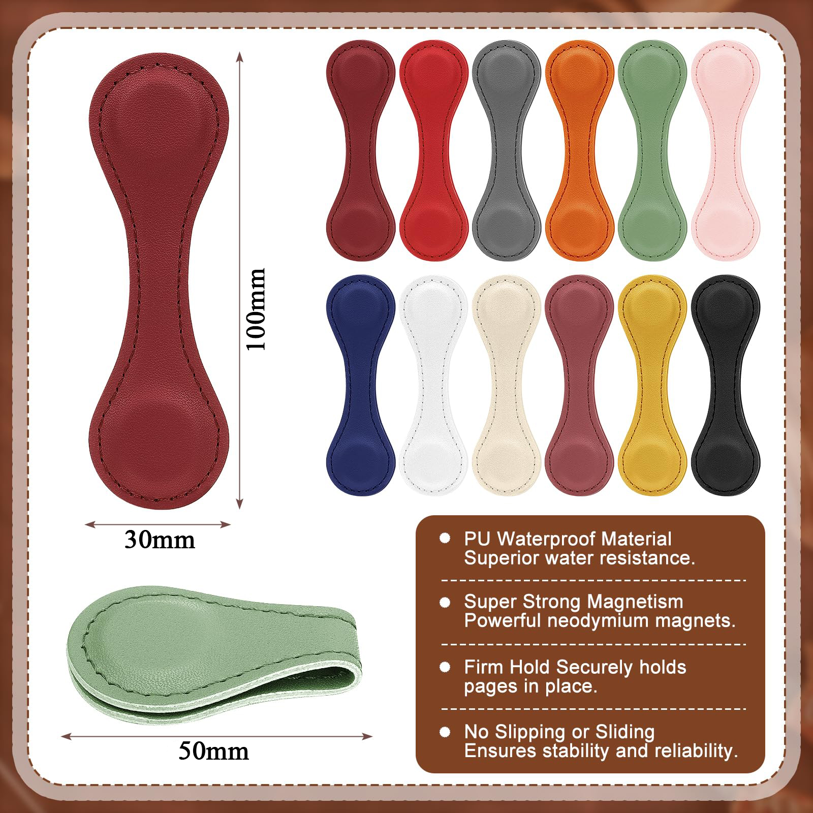 5pcs Magnetic Clip Sleeve Magn - Bookmark Magnetic Clip reseña y precio