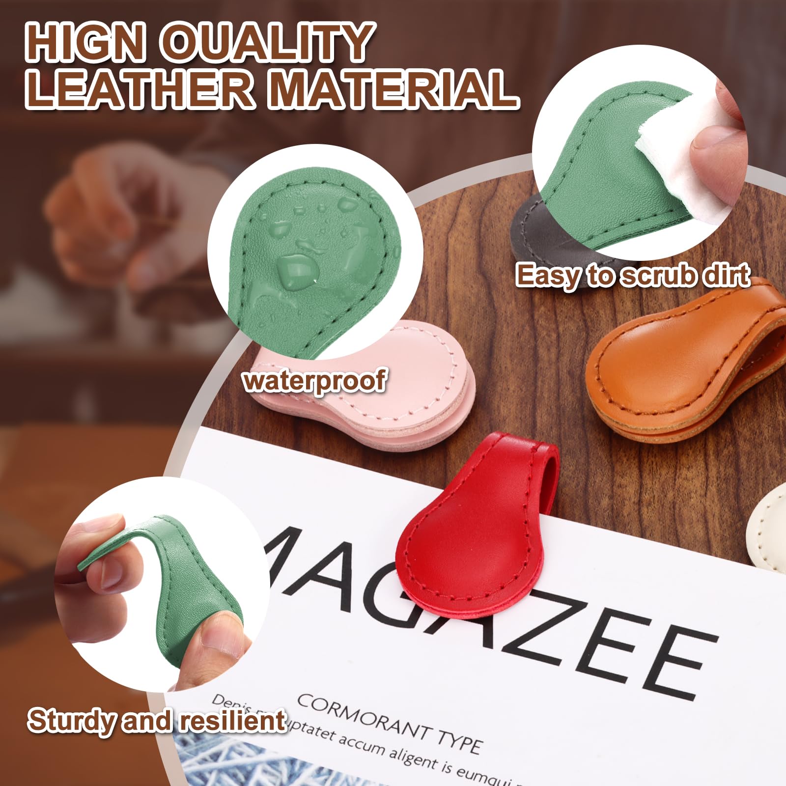 5pcs Magnetic Clip Sleeve Magn - Bookmark Magnetic Clip reseña y precio