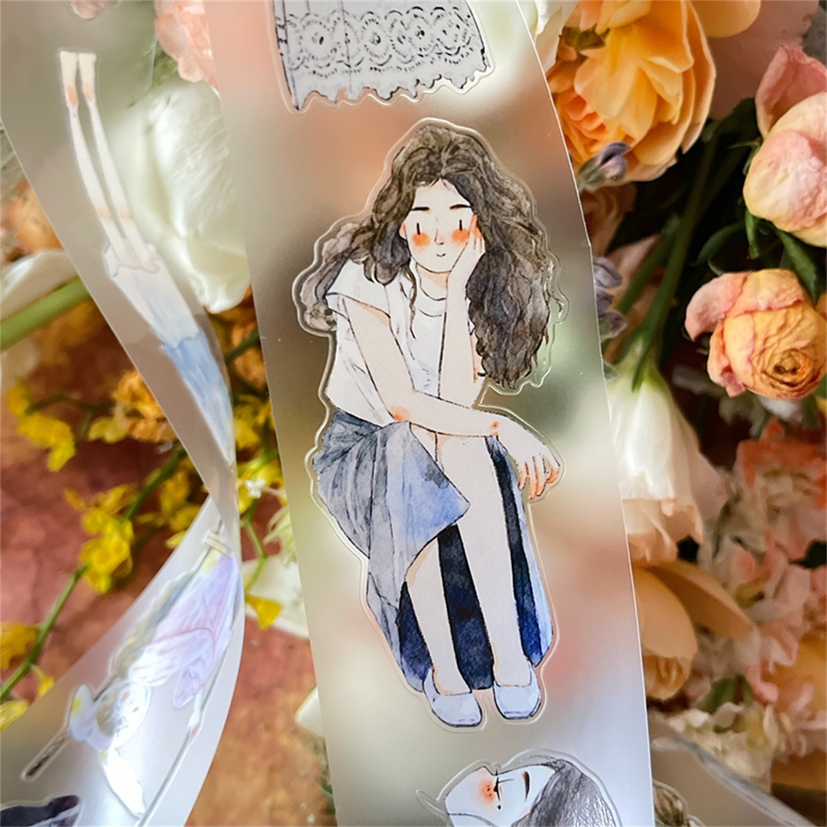 DingDing Studio Vintage Waitin - Washi Tape Set reseña y precio