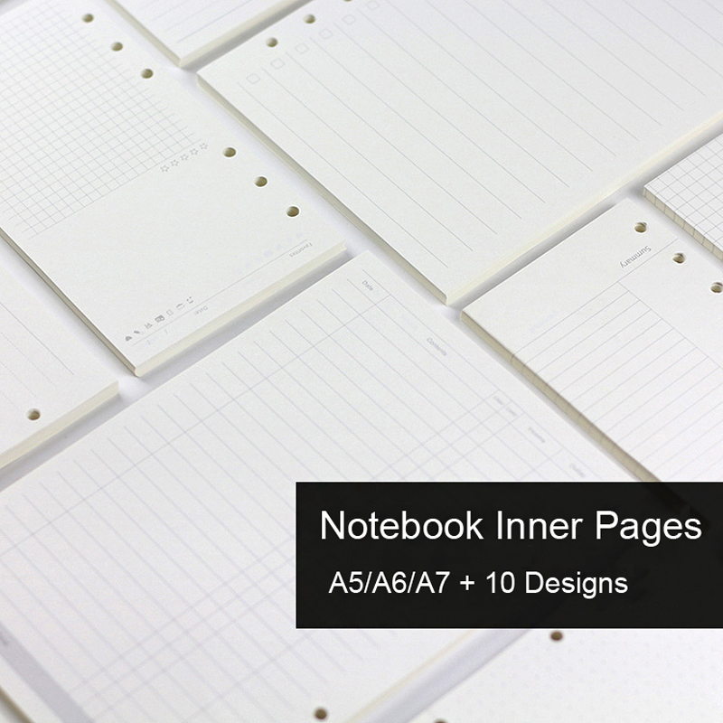 45 Sheets A5 A6A7 Loose Leaf N - Notebook Dotted A5 reseña y precio
