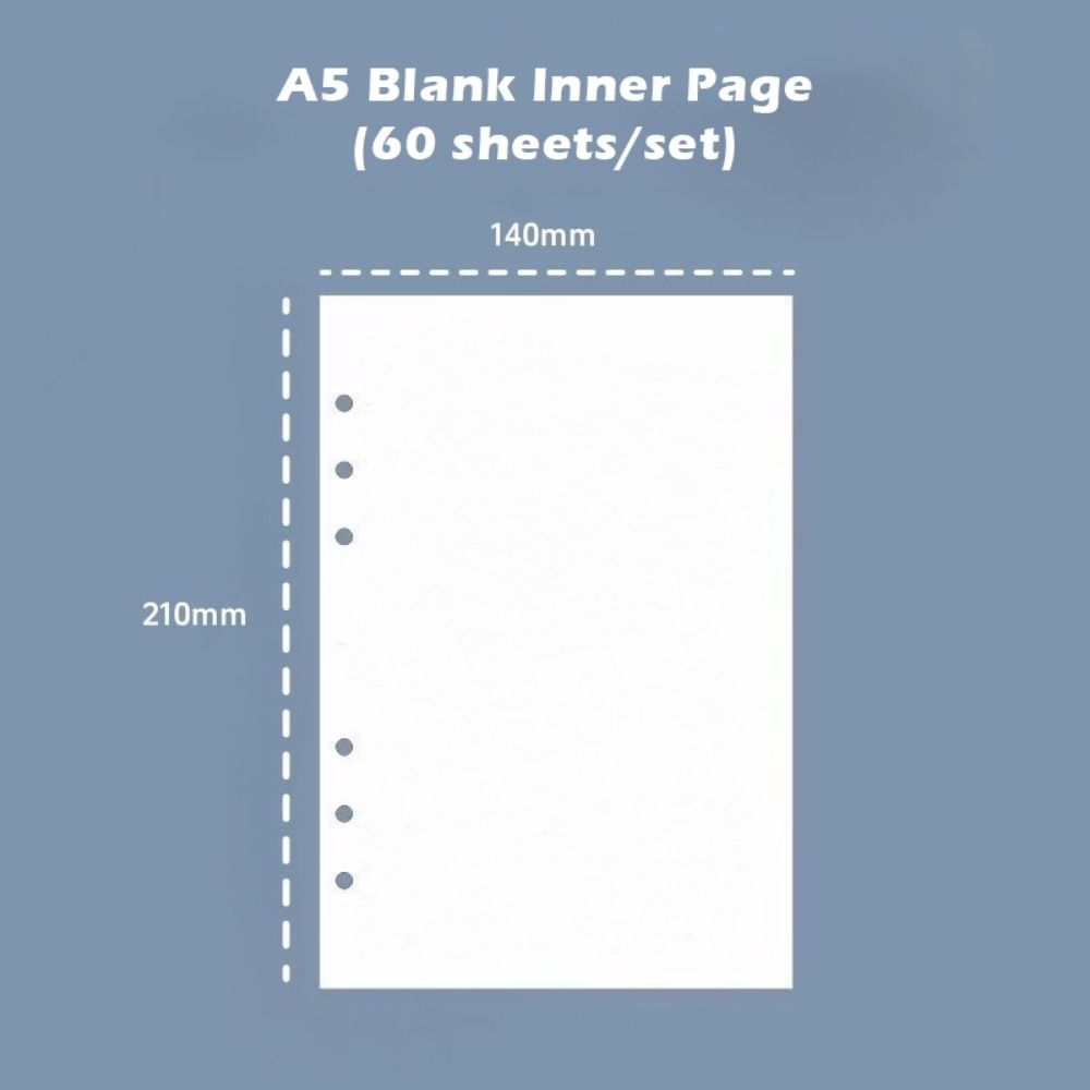 Korean A5 Loose-leaf Notebook  - Notebook Dotted A5 reseña y precio