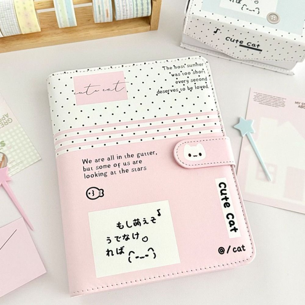 Korean A5 Loose-leaf Notebook  - Notebook Dotted A5 reseña y precio