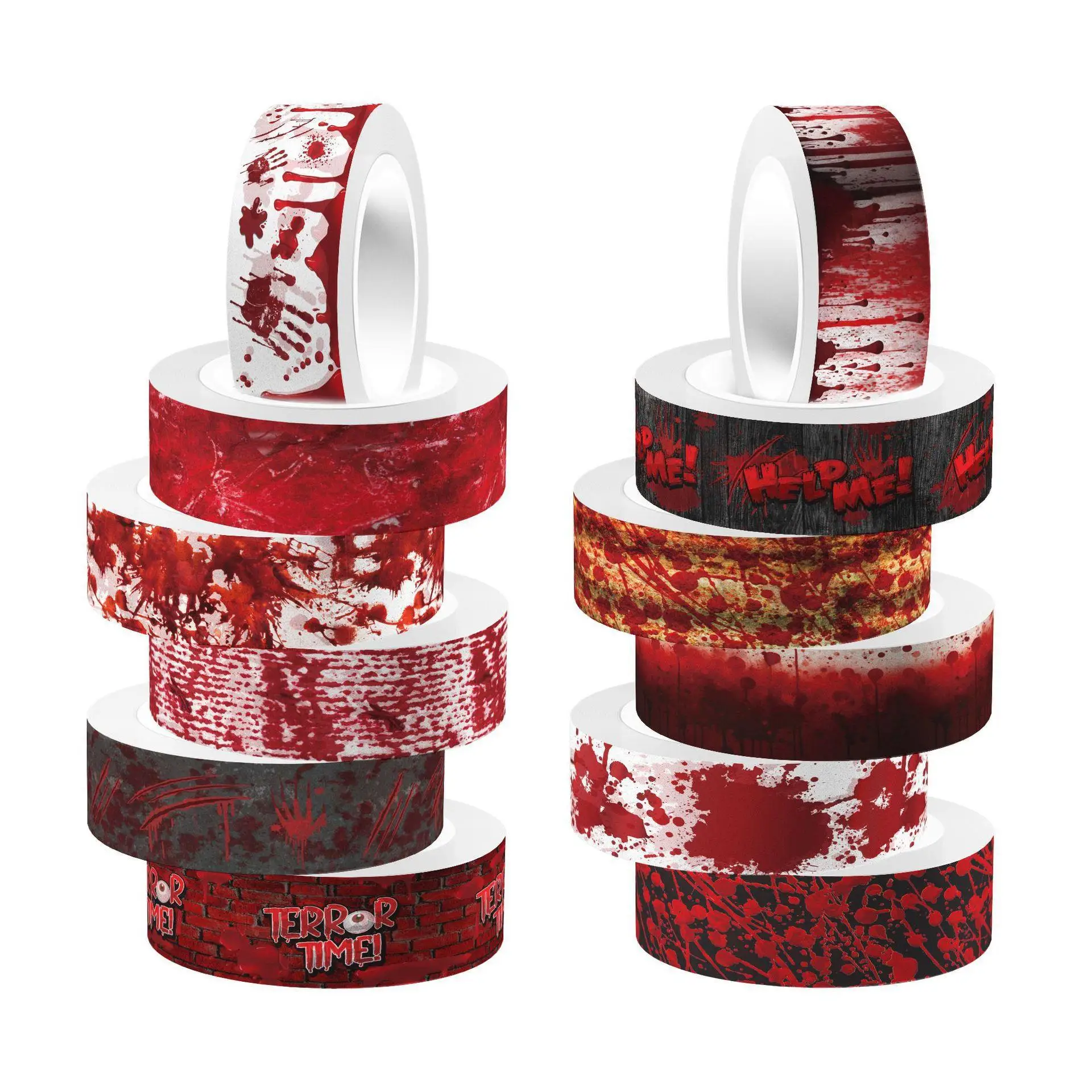 Halloween Bloody Hand Bleeding - Washi Tape Set reseña y precio