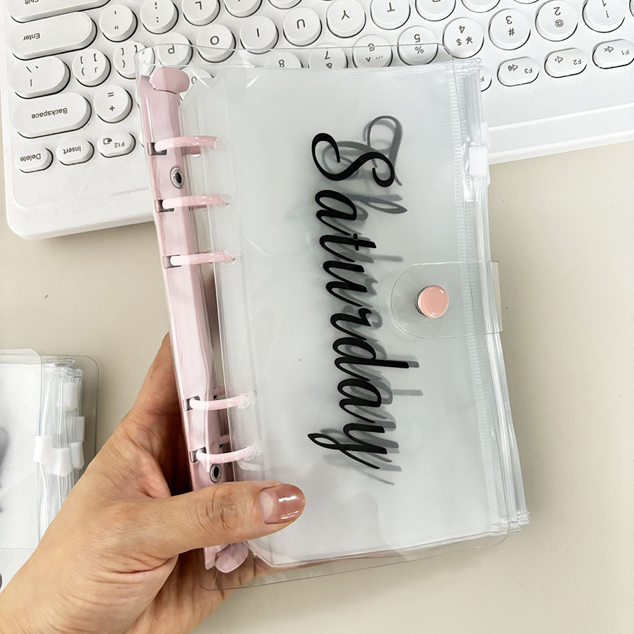 SKYSONIC 1 Set A6 Macarone Bin - Planner Weekly Budget reseña y precio