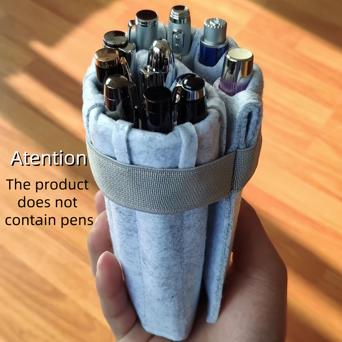 11-Pen Capacity Felt Roll-Up P - Pen Pouch Roll reseña y precio
