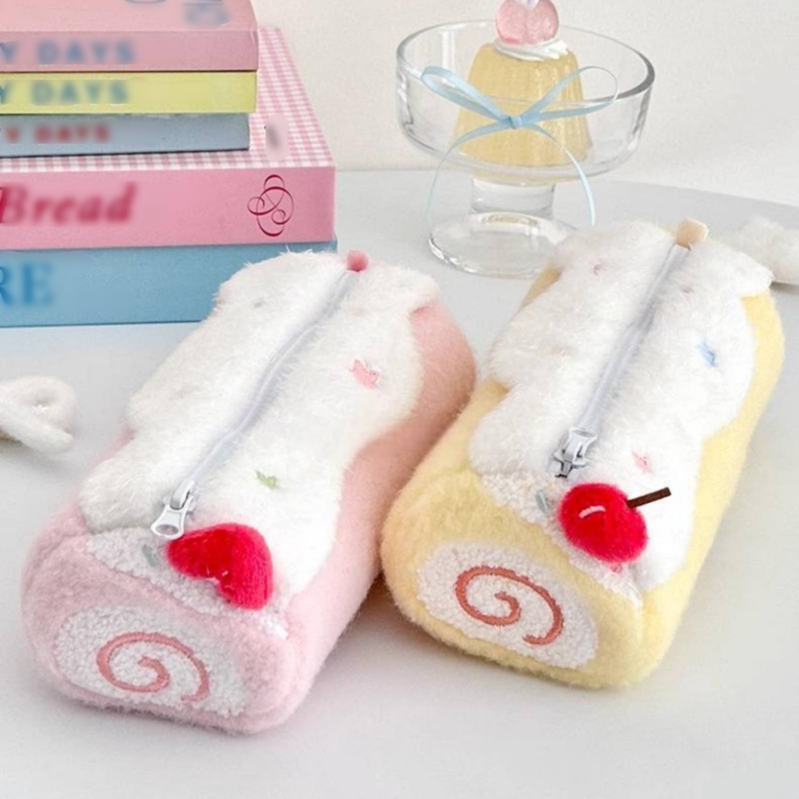 Cake Roll Pen Case Cute Design - Pen Pouch Roll reseña y precio