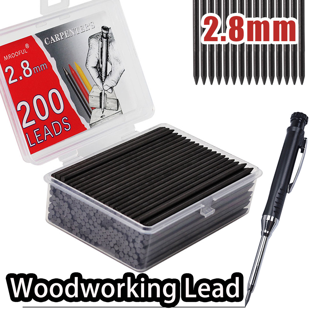 Large Capacity 2.8mm Woodworki - Mechanical Pencil Lead reseña y precio