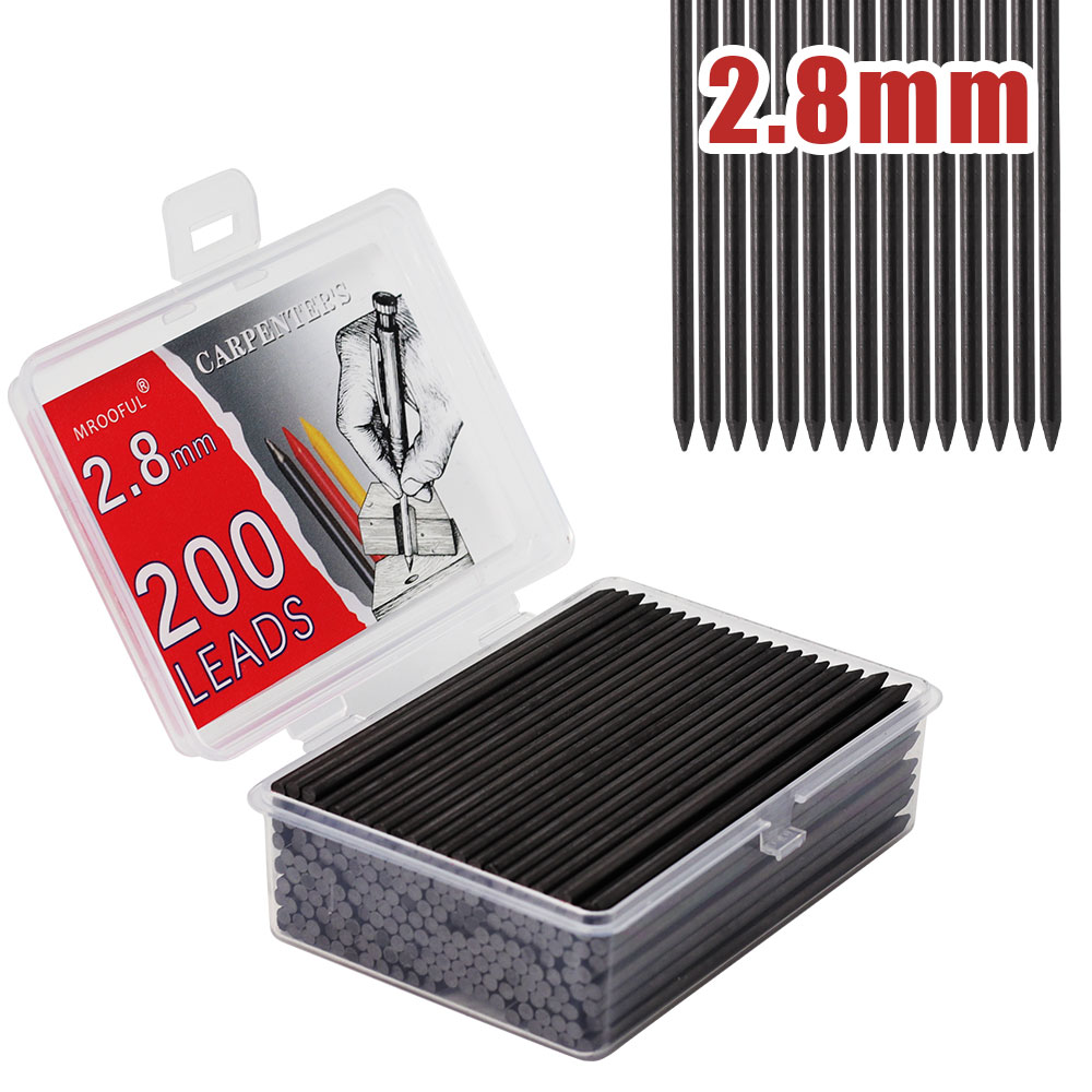 Large Capacity 2.8mm Woodworki - Mechanical Pencil Lead reseña y precio