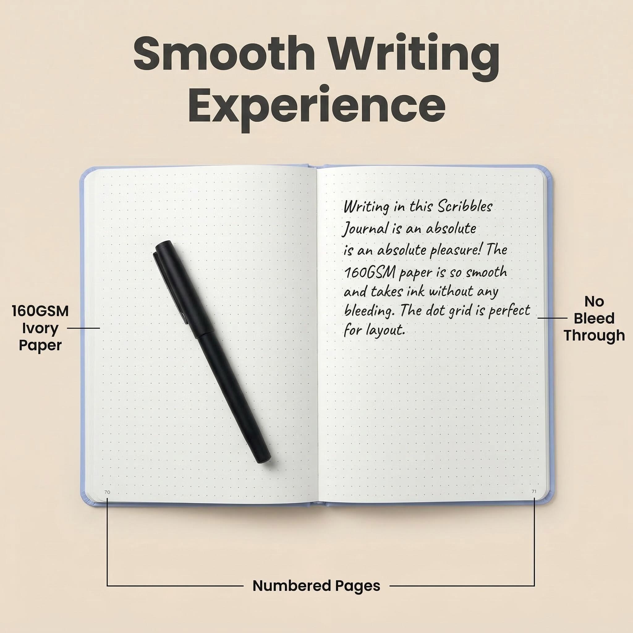 A5 Dot Grid Journal Notebook P - Notebook Dotted A5 reseña y precio