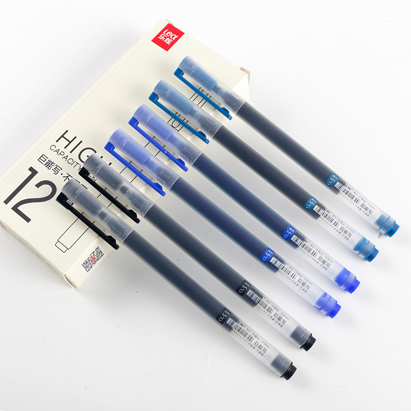 12/6Pc/Lot Gel Pen 0.5MM Ink S - Stationery Supplies Business reseña y precio