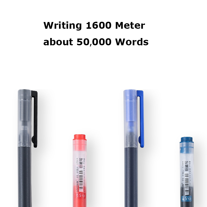 12/6Pc/Lot Gel Pen 0.5MM Ink S - Stationery Supplies Business reseña y precio