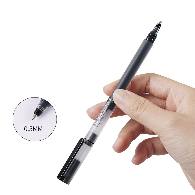 12/6Pc/Lot Gel Pen 0.5MM Ink S - Stationery Supplies Business reseña y precio