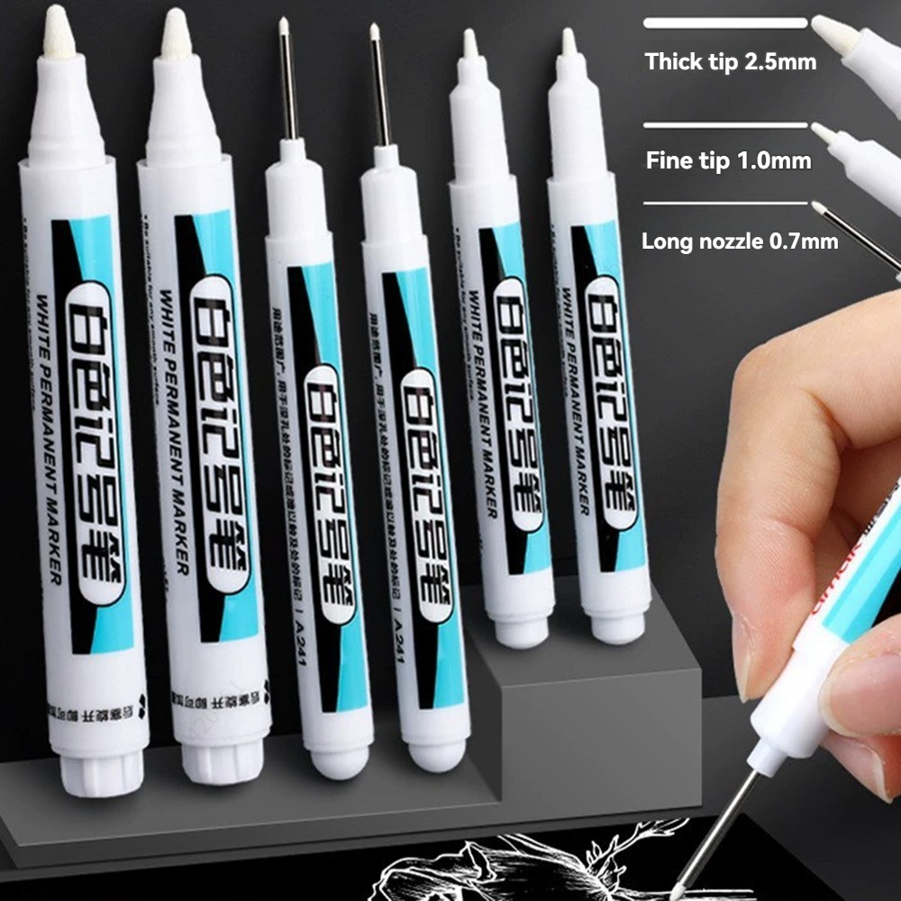 20Pcs White Ink Permanent Mark - Whiteboard Marker Set reseña y precio