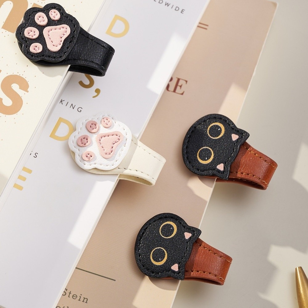 Cute PU Magnetic Page Clip Cat - Bookmark Magnetic Clip reseña y precio