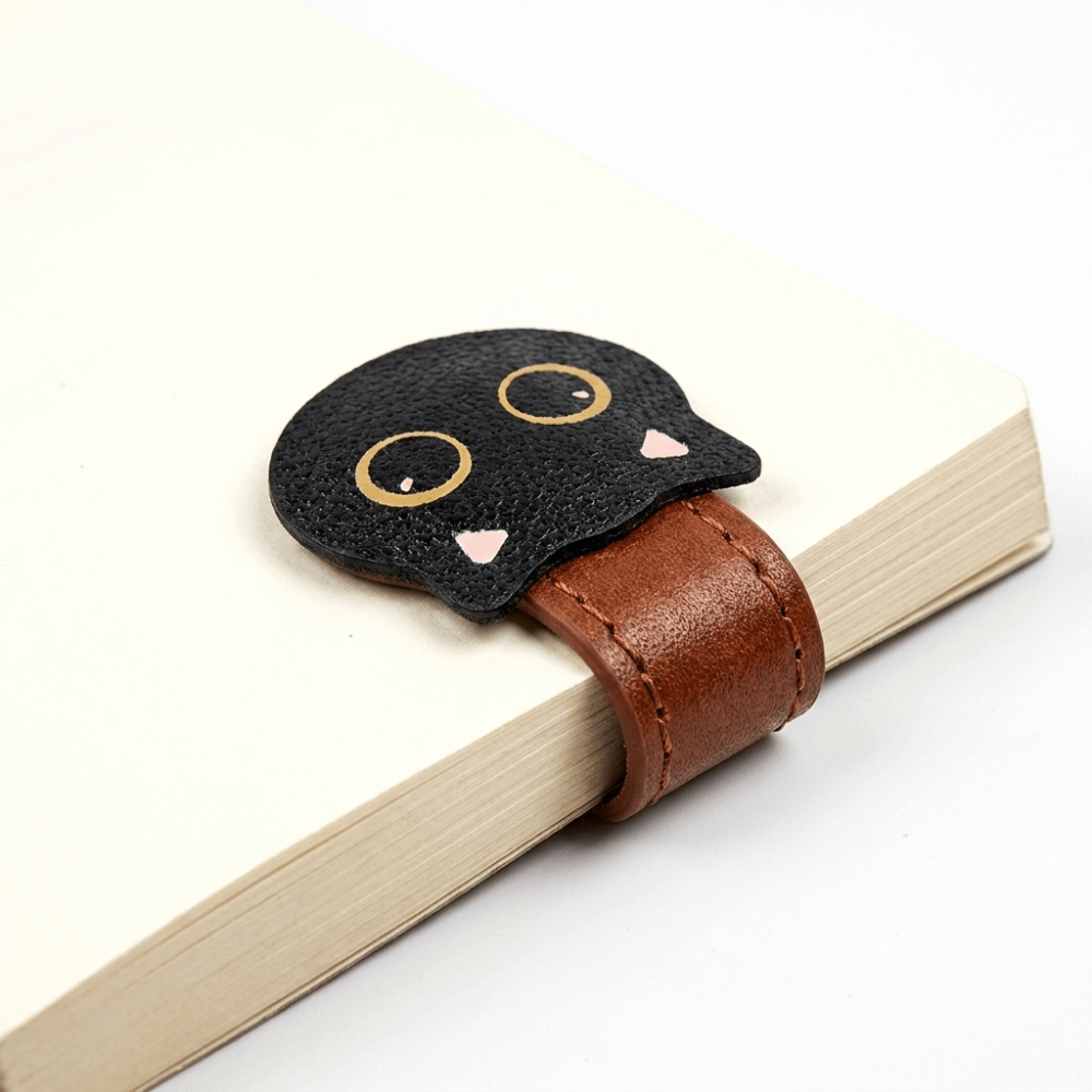 Cute PU Magnetic Page Clip Cat - Bookmark Magnetic Clip reseña y precio