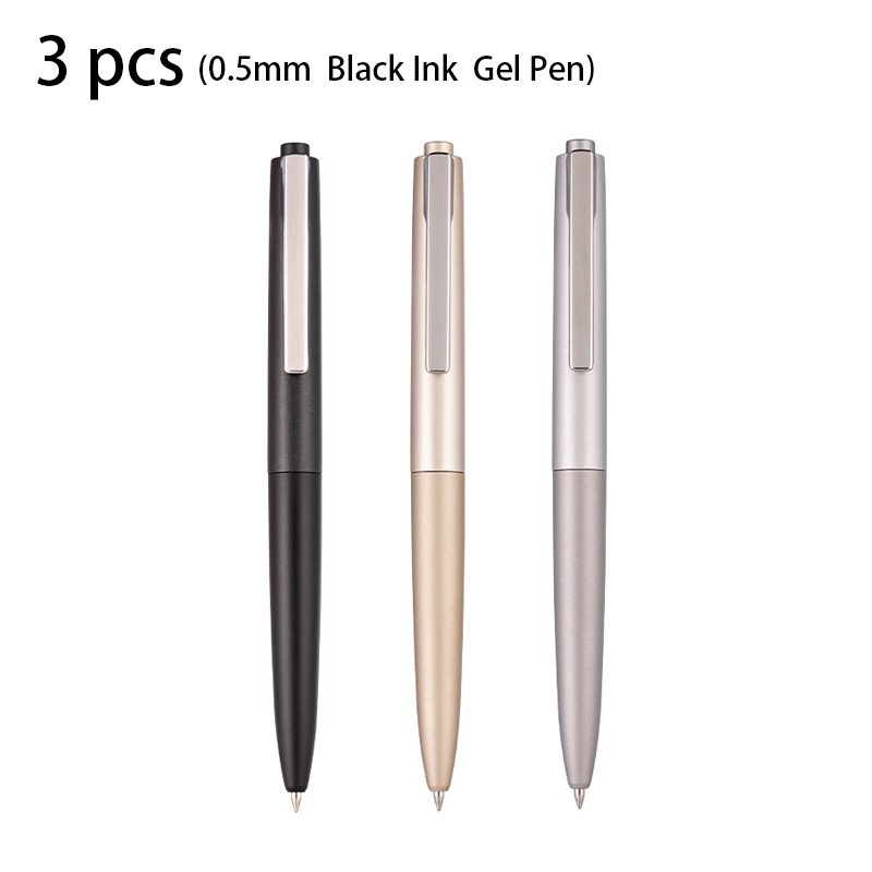 Deli 3pcs 0.5mm/0.7mm Black In - Stationery Supplies Business reseña y precio