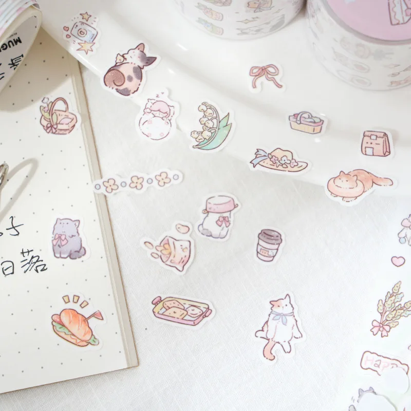 Cute Little Material Handbook  - Washi Tape Set reseña y precio