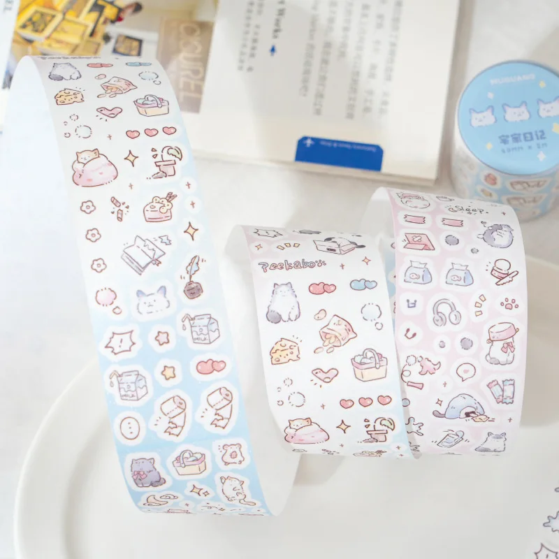 Cute Little Material Handbook  - Washi Tape Set reseña y precio