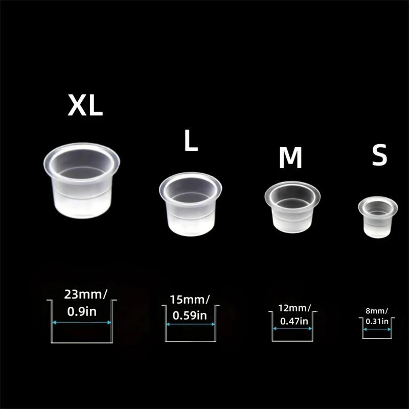 100pcs Disposable Tattoo Ink C - Calligraphy Ink Bottle reseña y precio