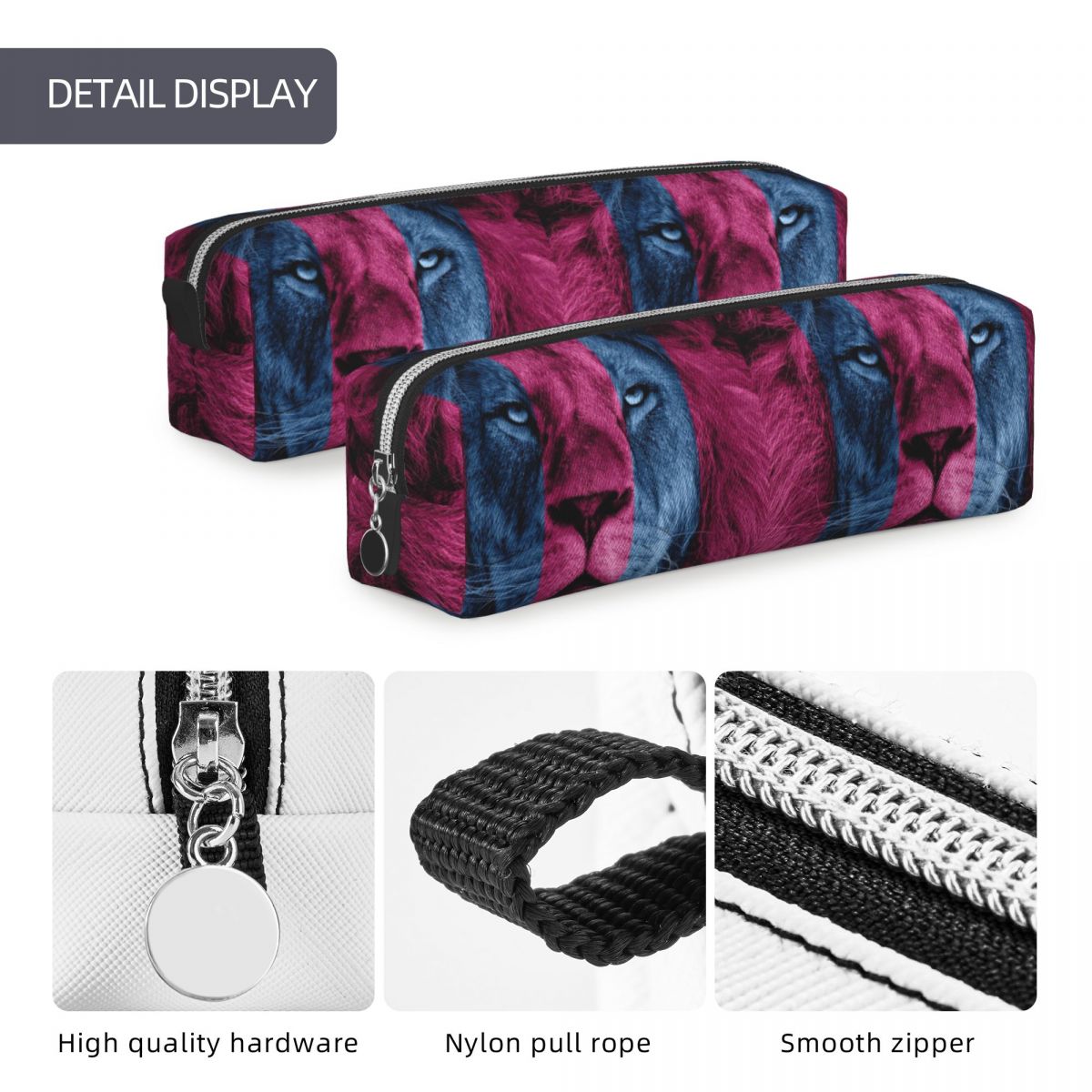 Aston Villa Lion Pencil Cases  - Lion Stationery & Office Supply(Kunshan)Co.Ltd reseña y precio