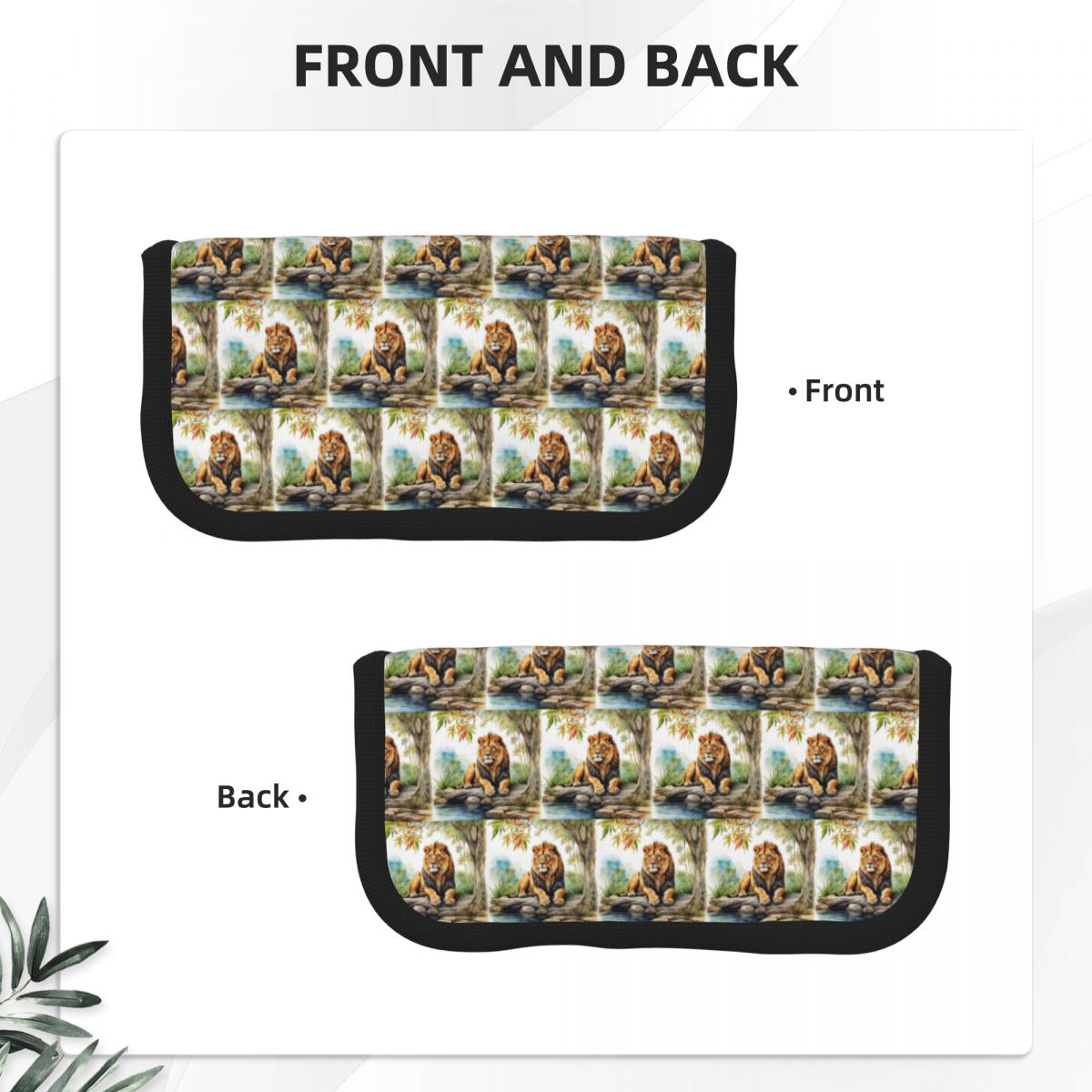 A Lion In A Forest Pencil Case - Lion Stationery & Office Supply(Kunshan)Co.Ltd reseña y precio