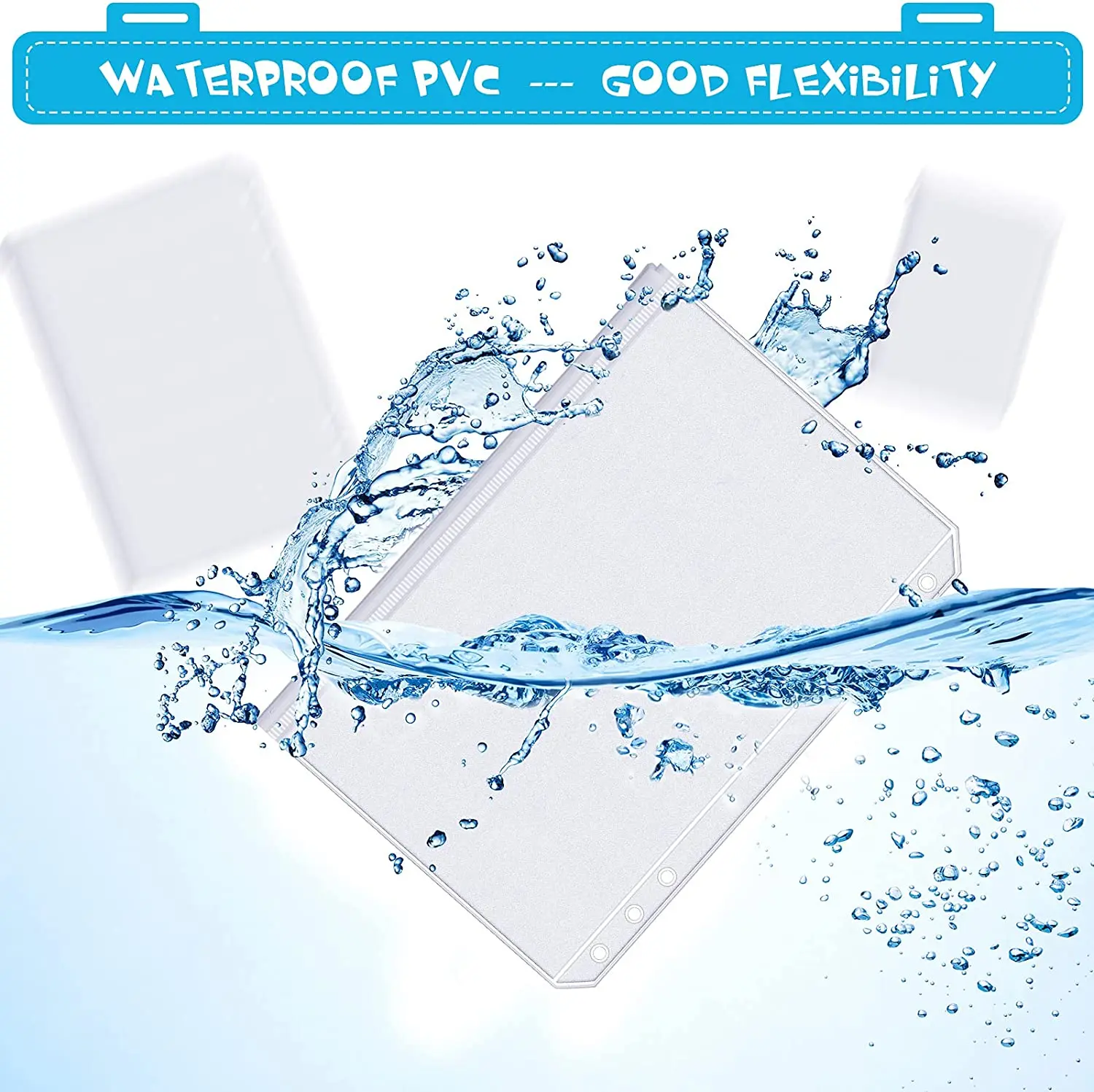 Binder Pockets A6 6-Hole Zippe - Planner Weekly Budget reseña y precio