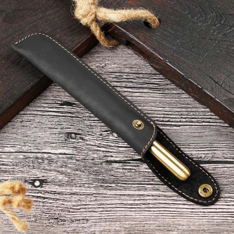 1pc Pen Bag Leather Packaging  - Stationery Supplies Business reseña y precio