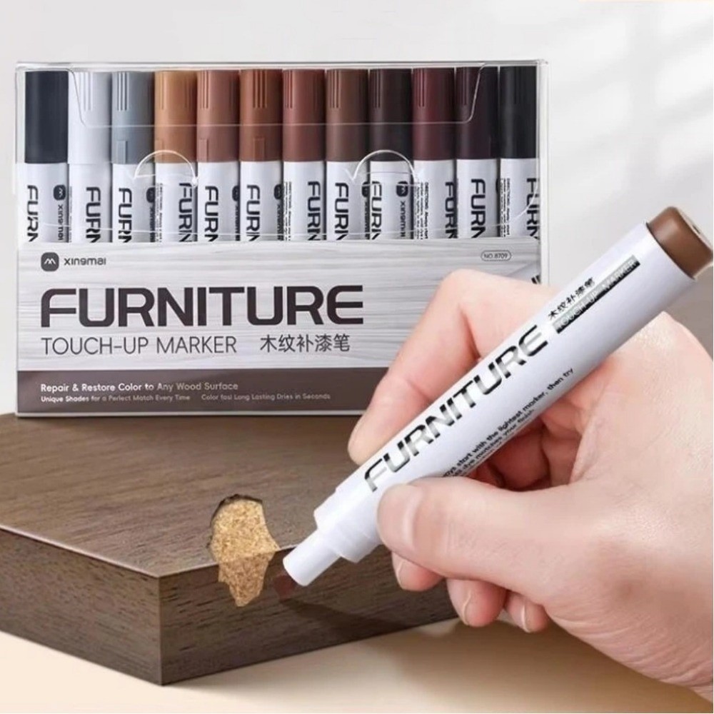 12pcs/set Waterproof Wood Furn - Whiteboard Marker Set reseña y precio
