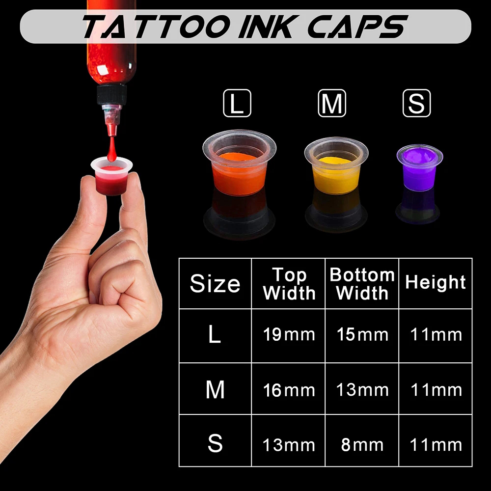 300/100pcs Disposable Tattoo I - Calligraphy Ink Bottle reseña y precio