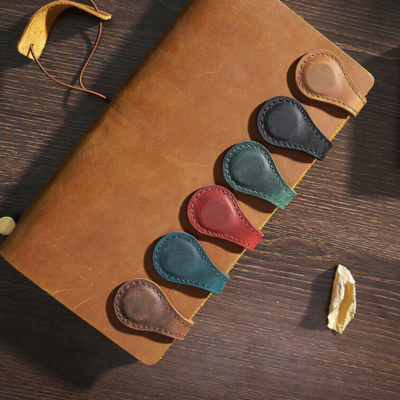 Magnetic Leather Bookmark Doub - Bookmark Magnetic Clip reseña y precio