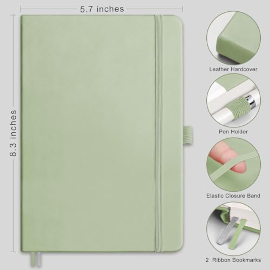 Dotted Journal Notebook, 320 N - Notebook Dotted A5 reseña y precio