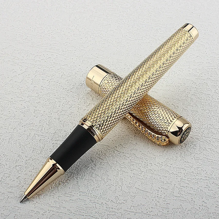 Jinhao 1200 Gold/Silver Metal  - Stationery Supplies Business reseña y precio