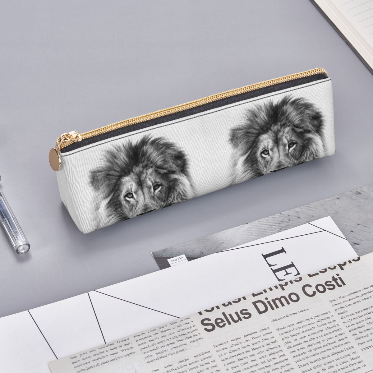 Lion Pencil Case for Kids Scho - Lion Stationery & Office Supply(Kunshan)Co.Ltd reseña y precio