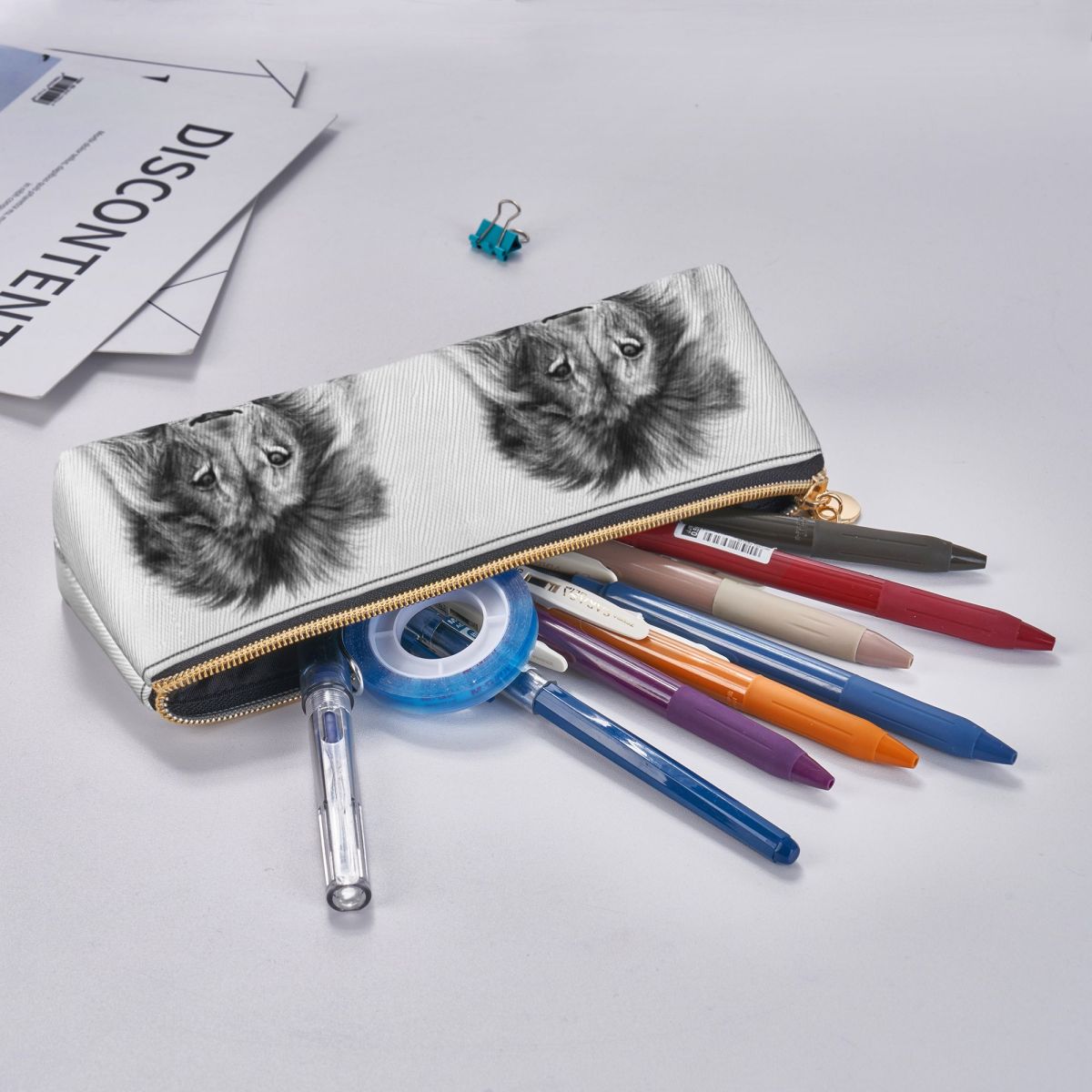 Lion Pencil Case for Kids Scho - Lion Stationery & Office Supply(Kunshan)Co.Ltd reseña y precio