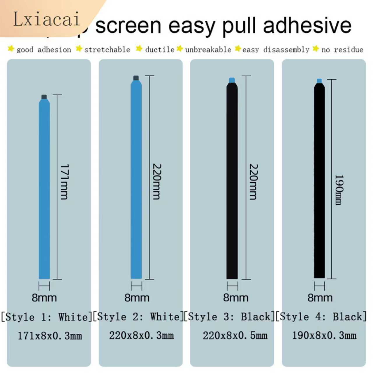Easy Pull Glue Laptop Screen L - Glue Stick Pack reseña y precio