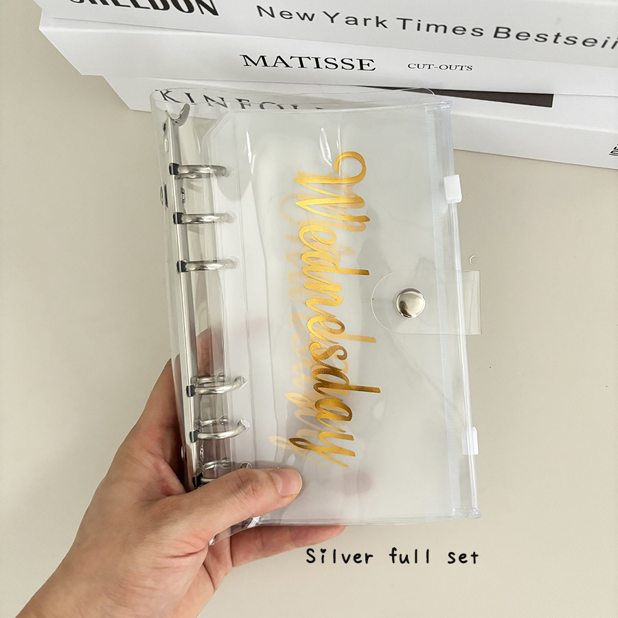 Sharkbang 1 Set A6 Macarone Bi - Planner Weekly Budget reseña y precio