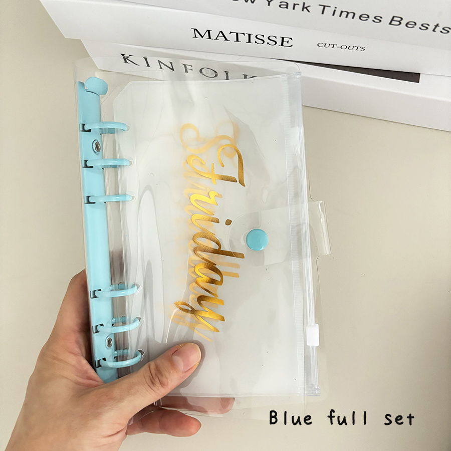 Sharkbang 1 Set A6 Macarone Bi - Planner Weekly Budget reseña y precio