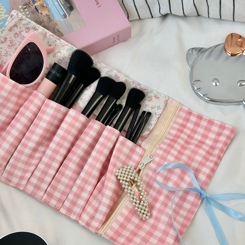 Aesthetic Spring Floral Roll-u - Pen Pouch Roll reseña y precio