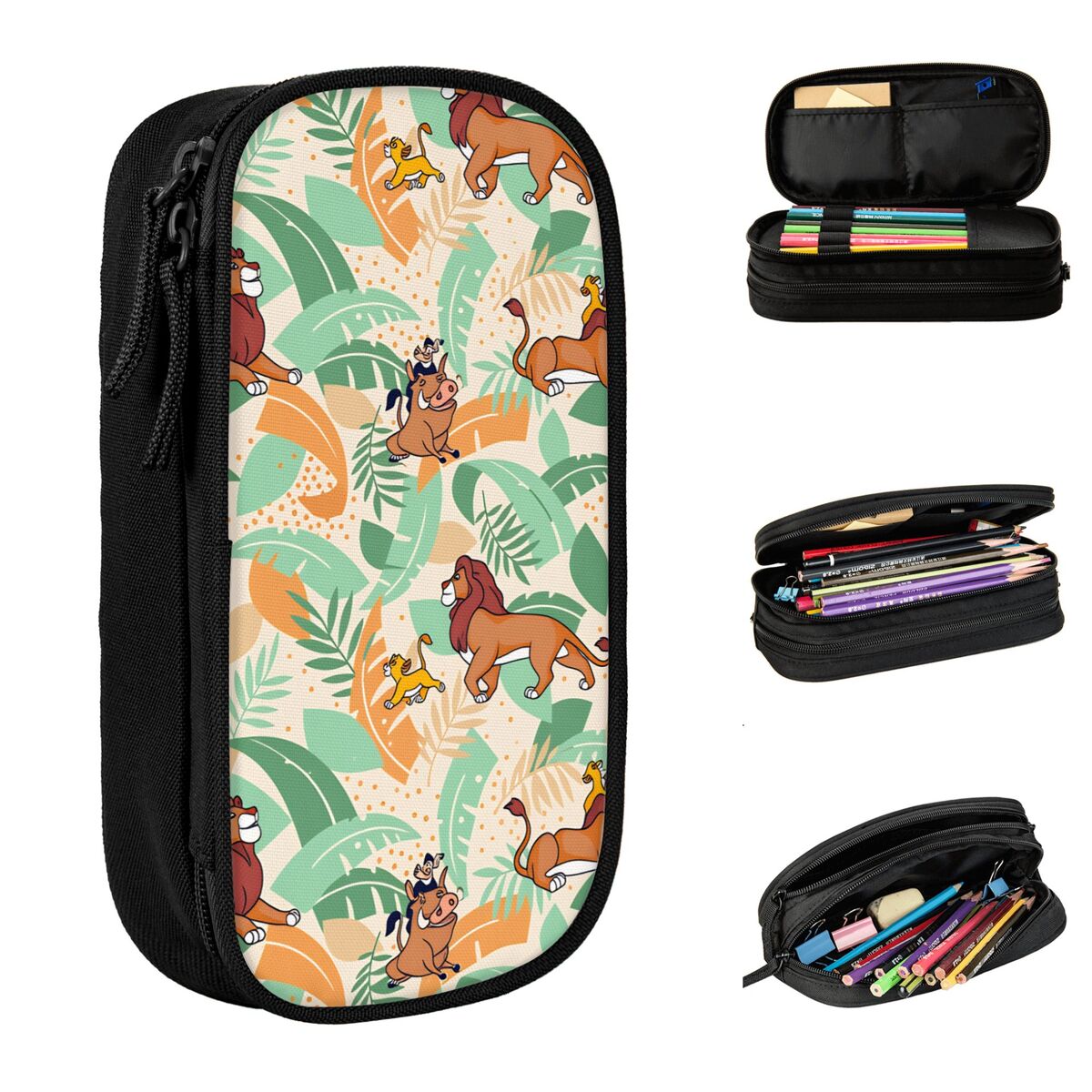 The Lion King Pencil Case Big  - Lion Stationery & Office Supply(Kunshan)Co.Ltd reseña y precio