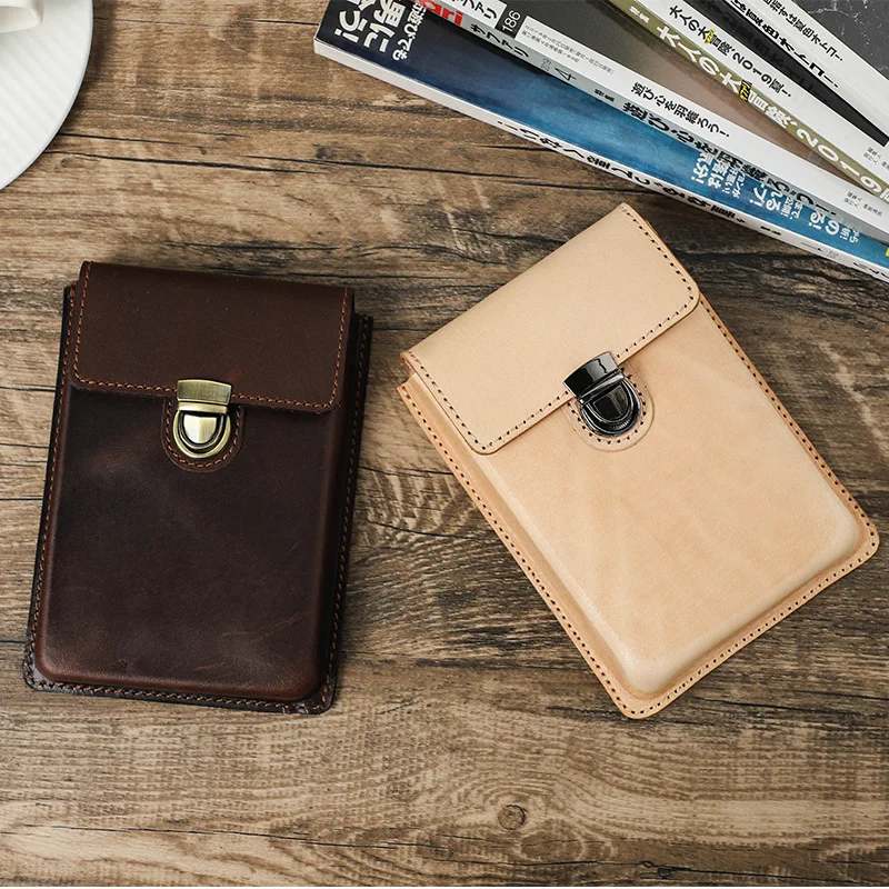 Luxury Genuine Leather Handcra - Pen Pouch Roll reseña y precio