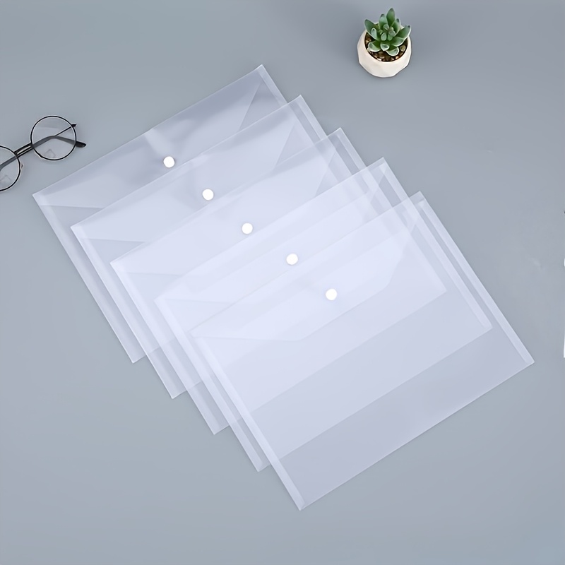 10pcs Transparent A4 Folders C - Is Stationery Office Supply reseña y precio