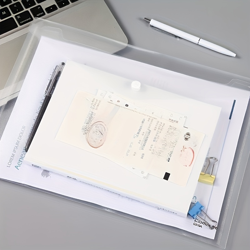 10pcs Transparent A4 Folders C - Is Stationery Office Supply reseña y precio