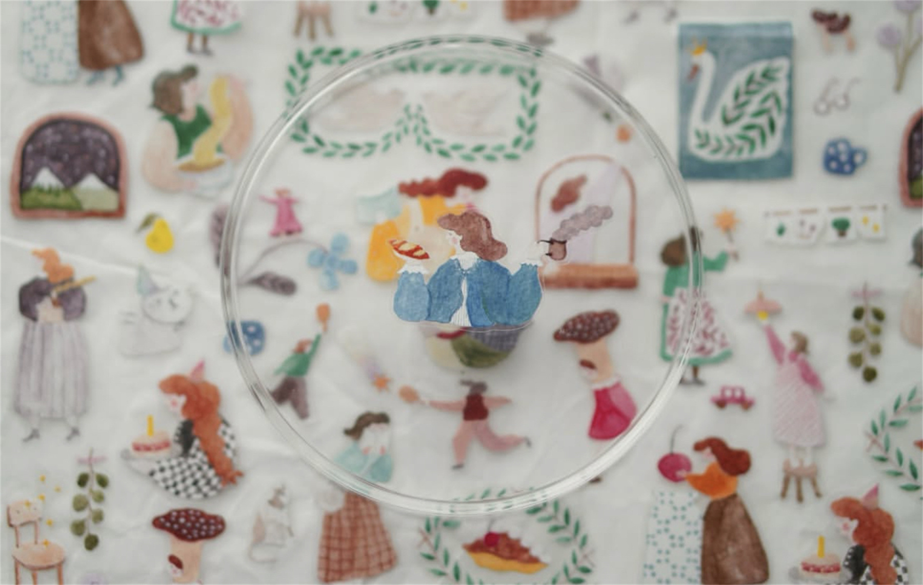 1 Loop Ivy Snow Vintage A Love - Washi Tape Set reseña y precio