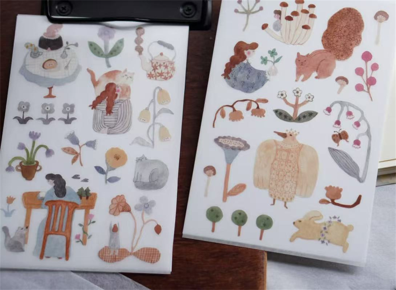 1 Loop Ivy Snow Vintage A Love - Washi Tape Set reseña y precio