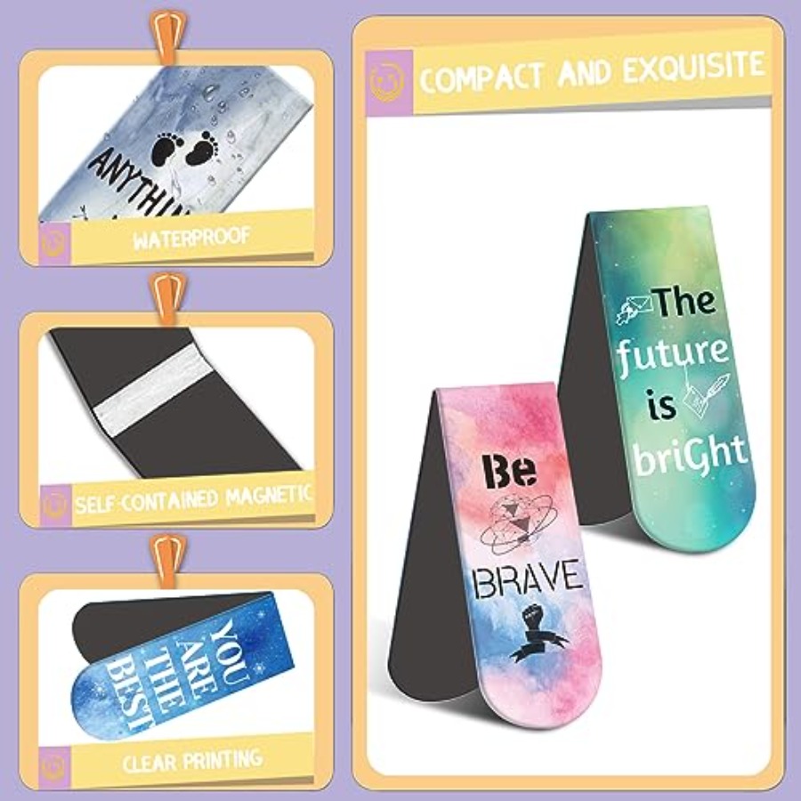 Magnetic Bookmarks - 15PCS Boo - Bookmark Magnetic Clip reseña y precio