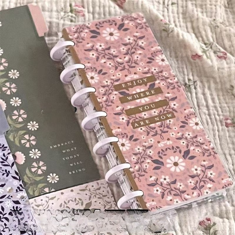 Slim Type Mushroom Hole Loose  - Planner Weekly Budget reseña y precio
