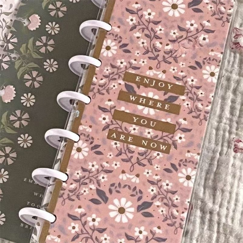 Slim Type Mushroom Hole Loose  - Planner Weekly Budget reseña y precio