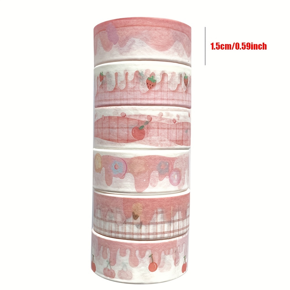 6roll/set Random Color Landsca - Washi Tape Set reseña y precio